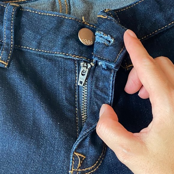 GAP 1969 Always Skinny Dark Wash Stretch Low Rise Jeans Women's 27 - Picture 3 of 8